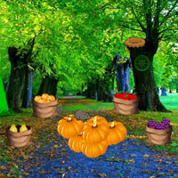 Free online flash games - Fruits Valley Escape game - Games2Dress 