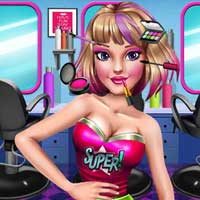 Free online flash games - Super Hero Make Up Salon ZeeGames game - Games2Dress 