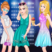 Free online flash games -  Princess EDC Vegas game - Games2Dress 