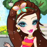 Free online flash games - Cute Bratz Doll game - Games2Dress 