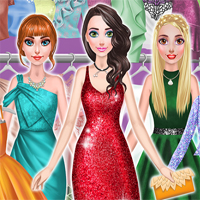 Free online flash games - BFF Prom Look game - Games2Dress 