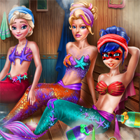 Free online flash games -  Mermaids Sauna Realife game - Games2Dress 