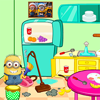 Free online flash games - Minions Clean game - WowEscape