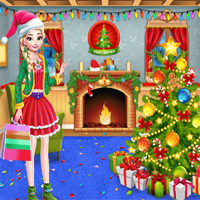 Free online flash games - Christmas Preparations game - Games2Dress 
