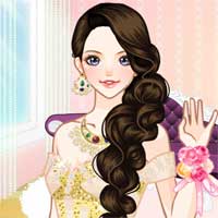 Free online flash games - Princess Bridal Anime game - Games2Dress 