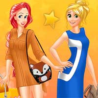 Free online flash games - Princesses Street Fashion Shopping game - Games2Dress 