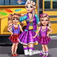 Free online flash games - School Girls Summer Camp ZeeGames game - Games2Dress 