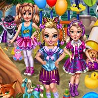 Free online flash games - Birthday Gift Hunt Girlstand game - Games2Dress 