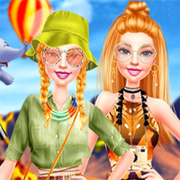 Free online flash games - Ellie Safari Adventure game - Games2Dress 