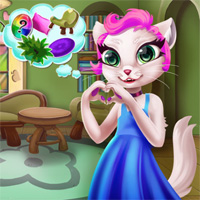 Free online flash games - Mias Stylish Room Witchhut game - Games2Dress 