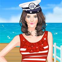 Free online flash games - Navy Princess game - Games2Dress 