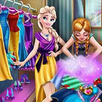 Free online flash games - Ice Kingdom Wardrobe Cleaning game - Games2Dress 