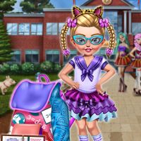 Free online flash games - School Day Prep game - Games2Dress 