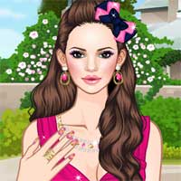 Free online flash games - Pink Addict Makeover game - Games2Dress 