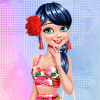 Free online flash games - Marinette Travels The World game - Games2Dress 